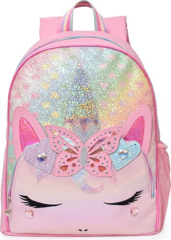 OMG Accessories Kids' Miss Gwen Ombré Hearts Backpack | Nordstrom