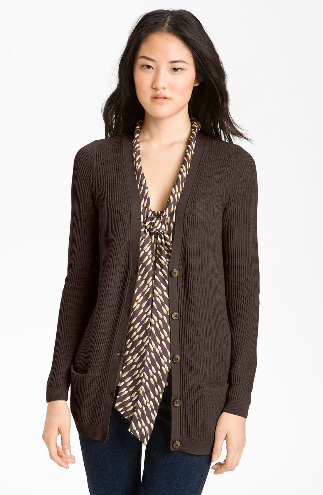 Halogen® Long VNeck Cardigan Nordstrom