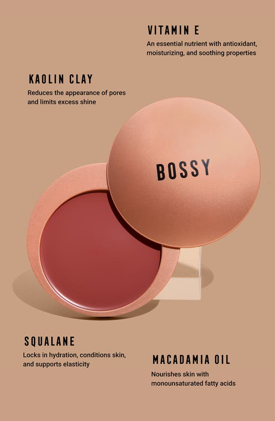 Bossy Cosmetics Boss By Nature Buttery Blush In Dynamic