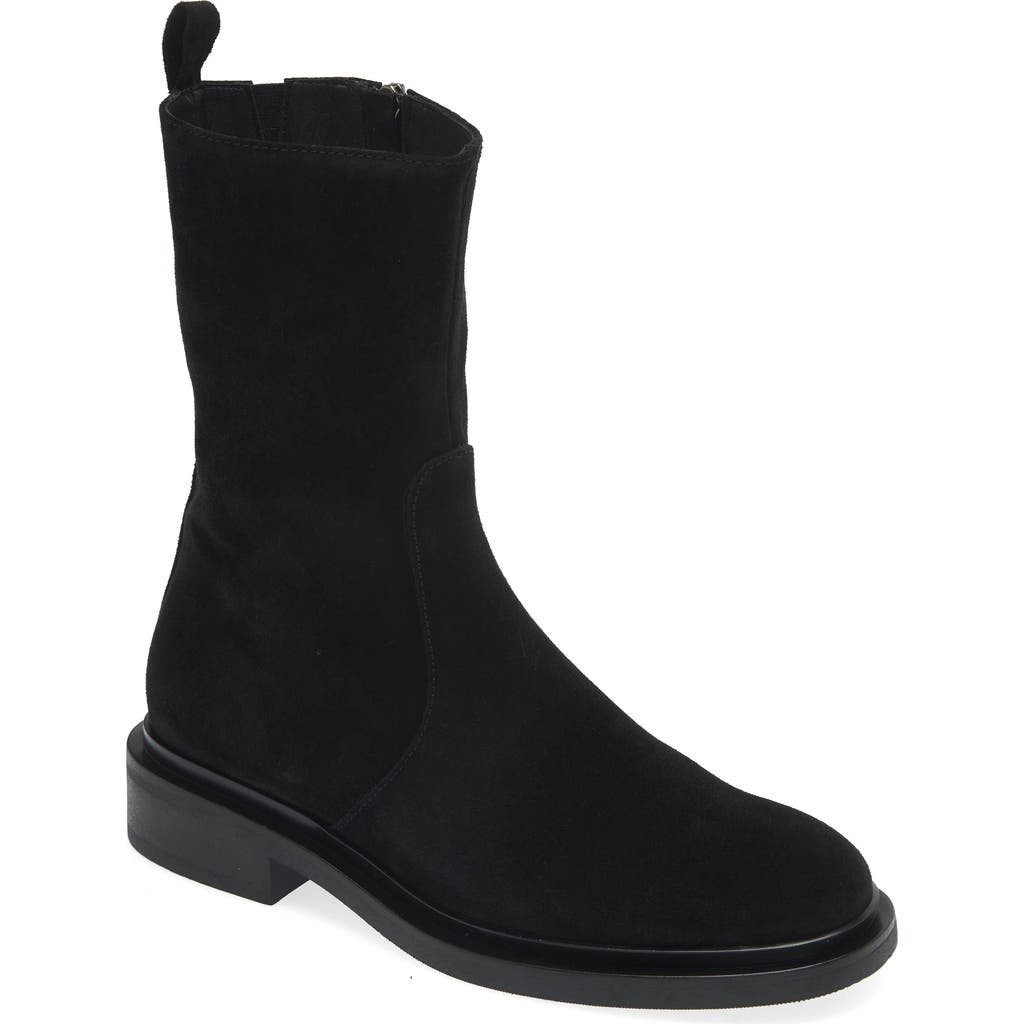 Cordani Blaize Bootie In Black Suede