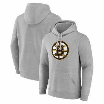 Youth Boston Bruins Black Primary Embroidered Hoodie Sweatshirt