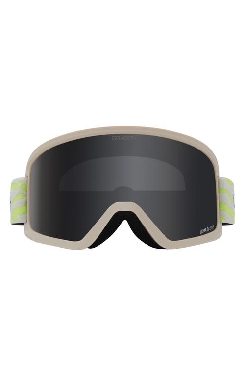 DX3 OTG 61mm Snow Goggles in Kelp Ll Dark Smoke
