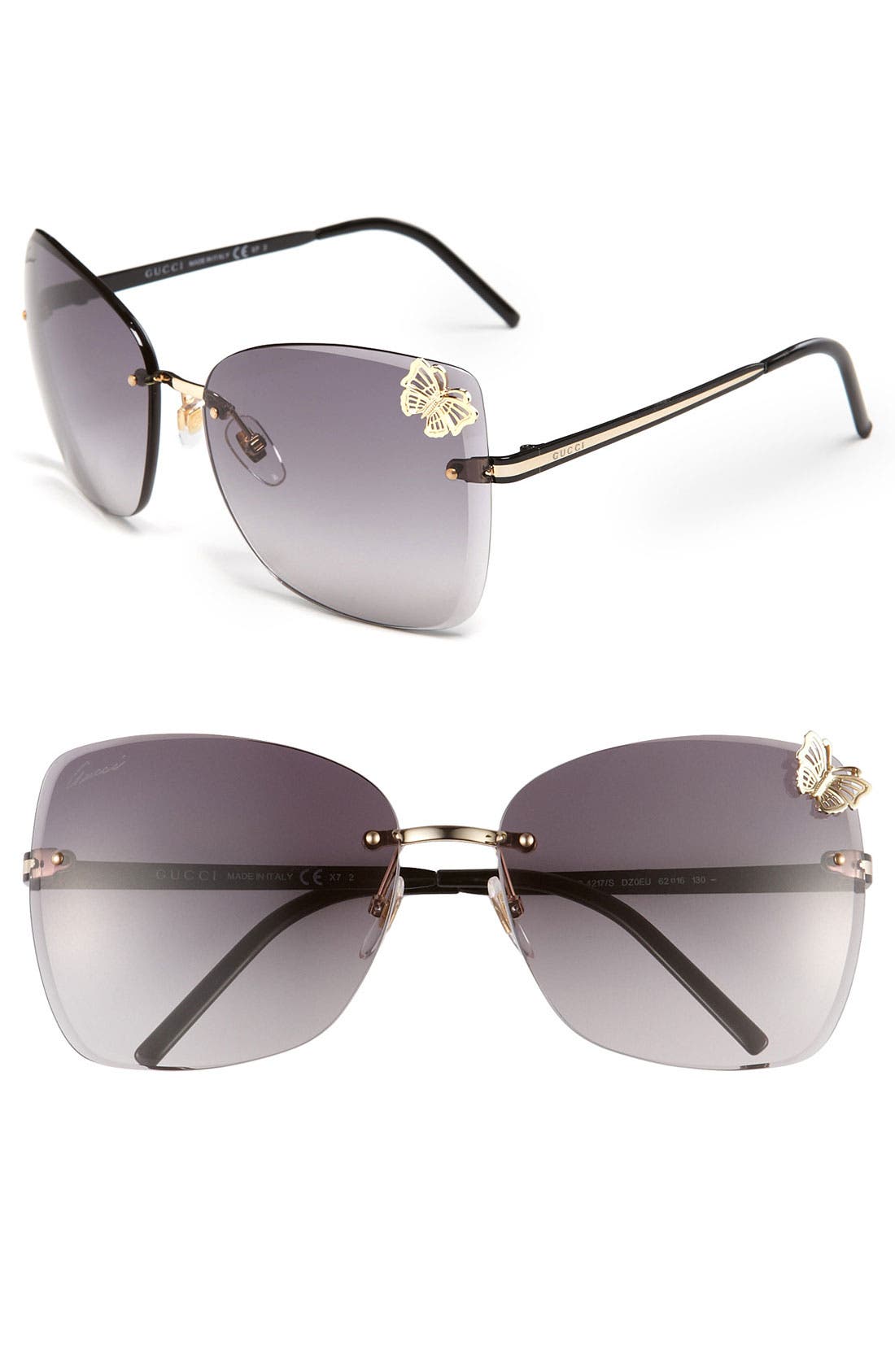 Gucci Rimless Sunglasses | Nordstrom