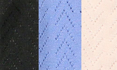 HANKY PANKY HANKY PANKY MOVECALM™ ASSORTED 3-PACK HIGH RISE THONGS 