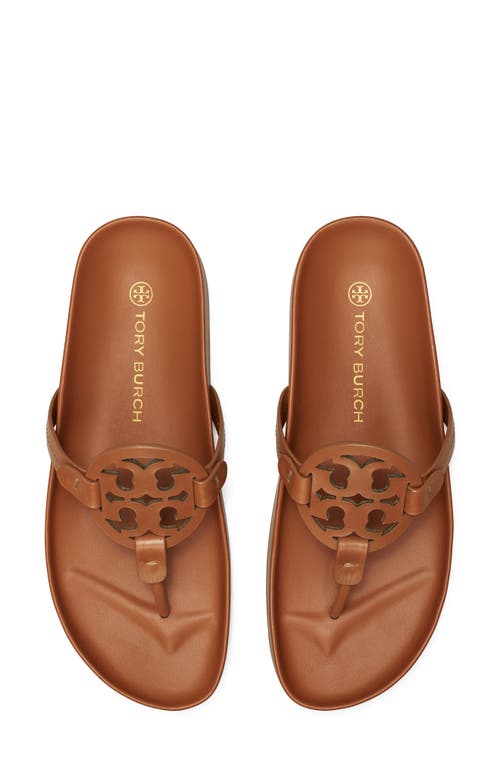 Tory Burch Miller Cloud Sandal In Brown