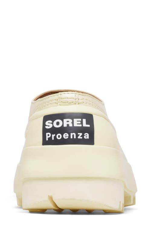 Sorel X Proenza Schouler Waterproof Clog In Chalk
