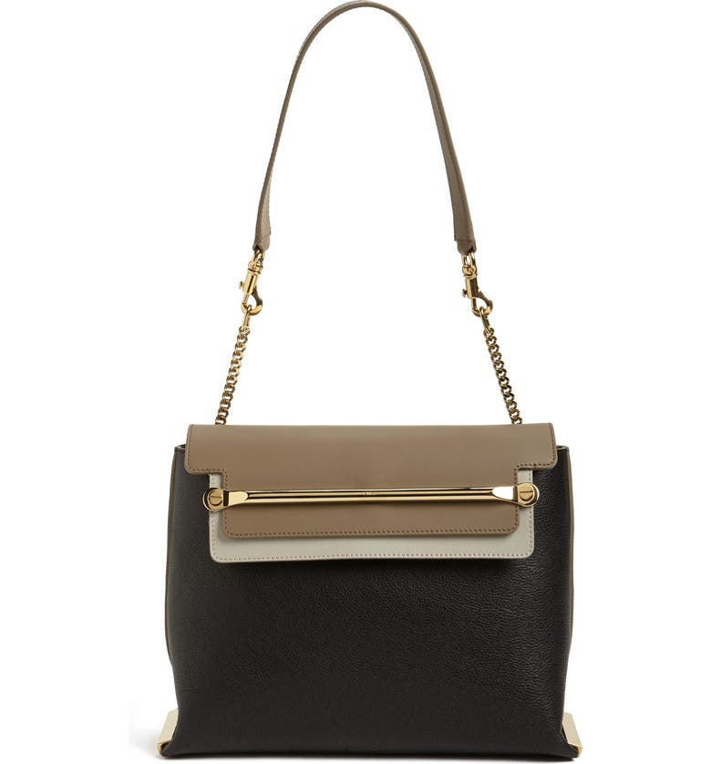 Chloé 'Clare' Tricolor Leather Shoulder Bag | Nordstrom
