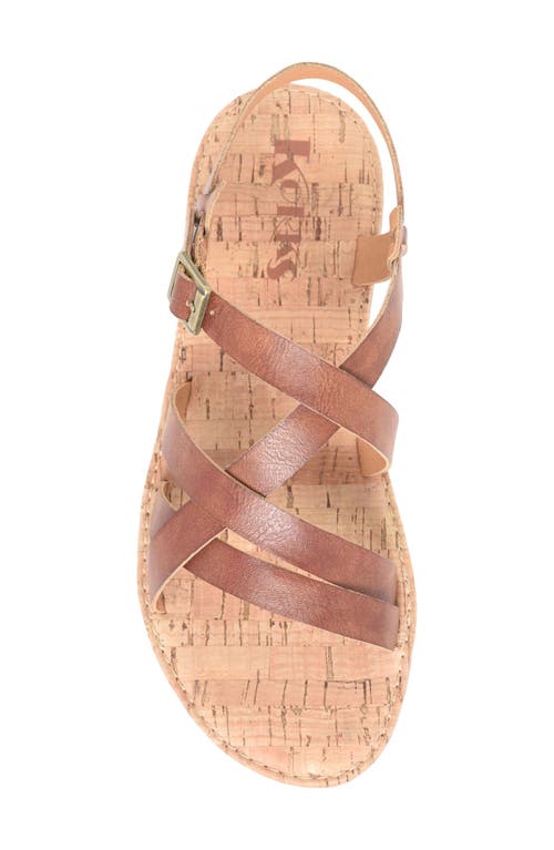 Korks Jerrick Sandal In Tan