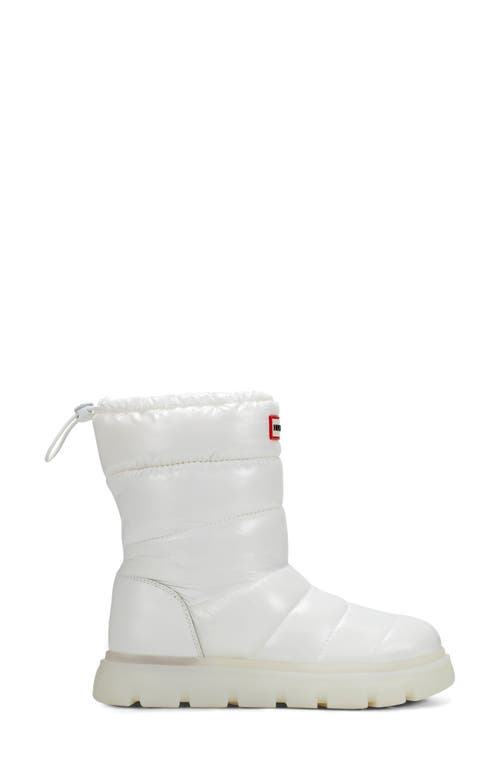 Shop Hunter Maribel Insulated Waterproof Snow Bootie In White