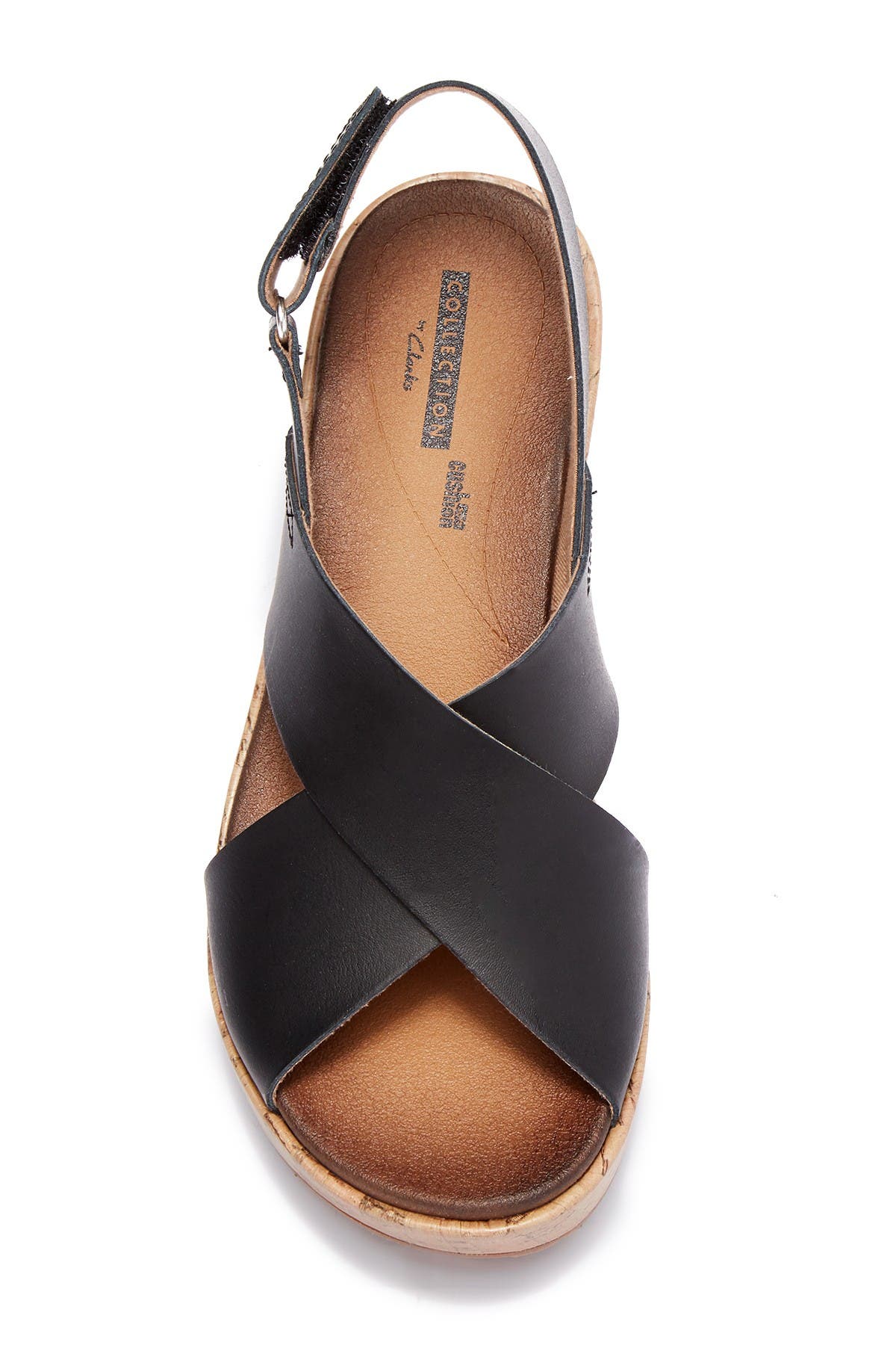 stasha hale leather wedge sandal