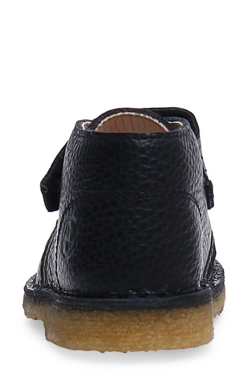 Shop Naturino Chukka Boot In Black Pebbled