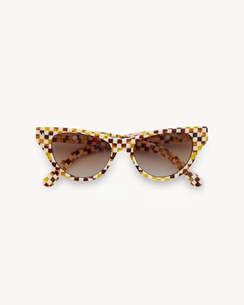 Machete Suzy Sunglasses In Tortoise Checker