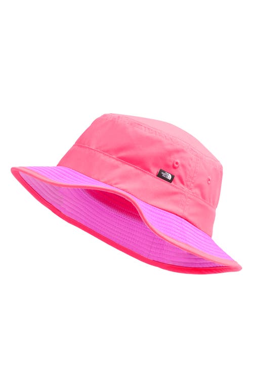 The North Face Kids' Class V Brimmer Sun Hat in Poppy Wavy Brand Proud Phantom at Nordstrom