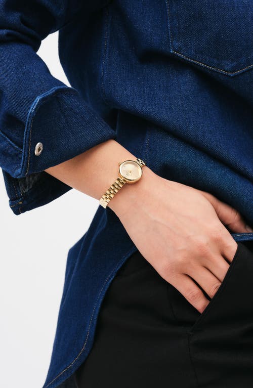 Shop Daniel Wellington Elan Bracelet Strap Watch, 22mm In Gold