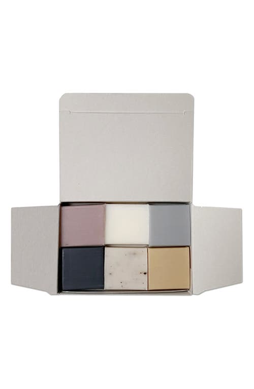 6-Pack Mini Soap Box in White Multi