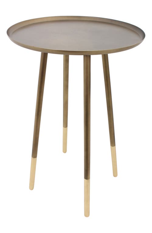 Renwil Iron Accent Table in Antique Brass at Nordstrom