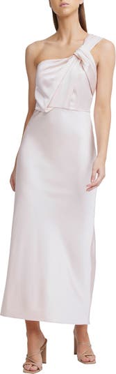 Significant Other Macy One-Shoulder Satin Bridesmaid Dress | Nordstrom