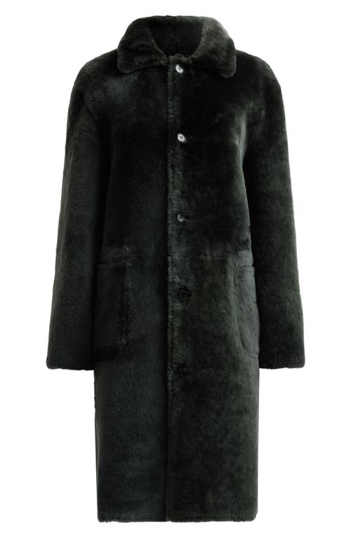 ALLSAINTS ALLSAINTS SERRA REVERSIBLE GENUINE SHEARLING COAT