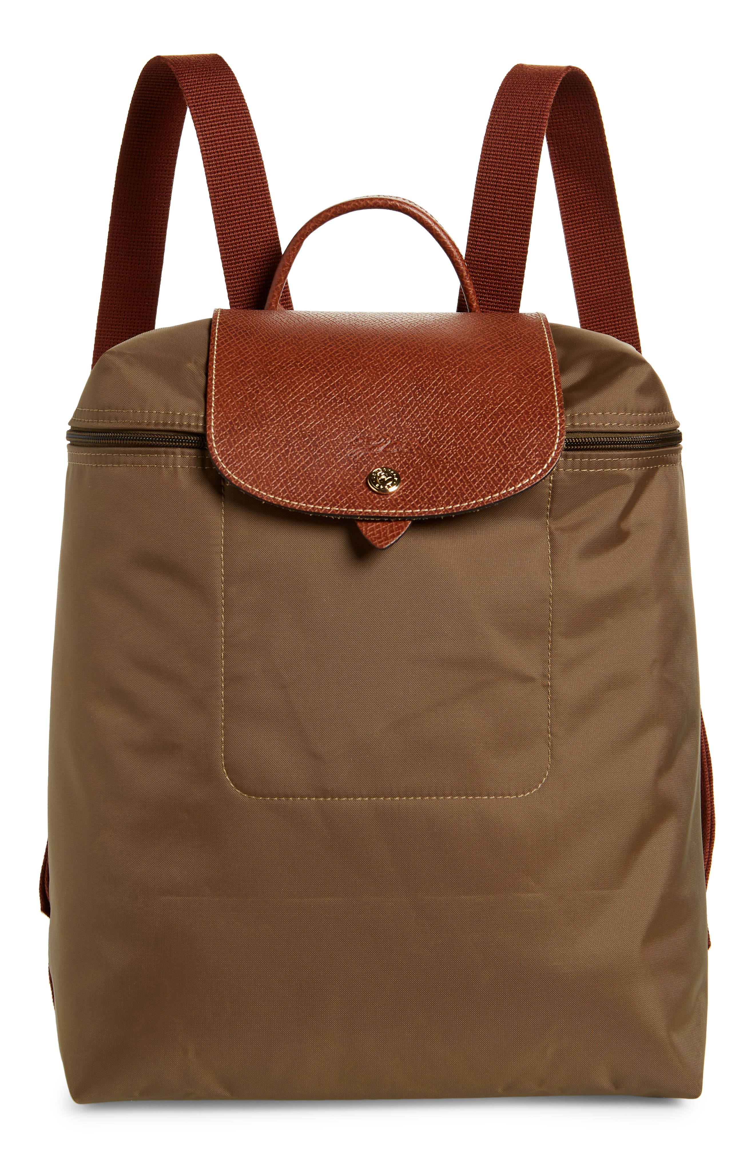 Longchamp le discount pliage backpack khaki