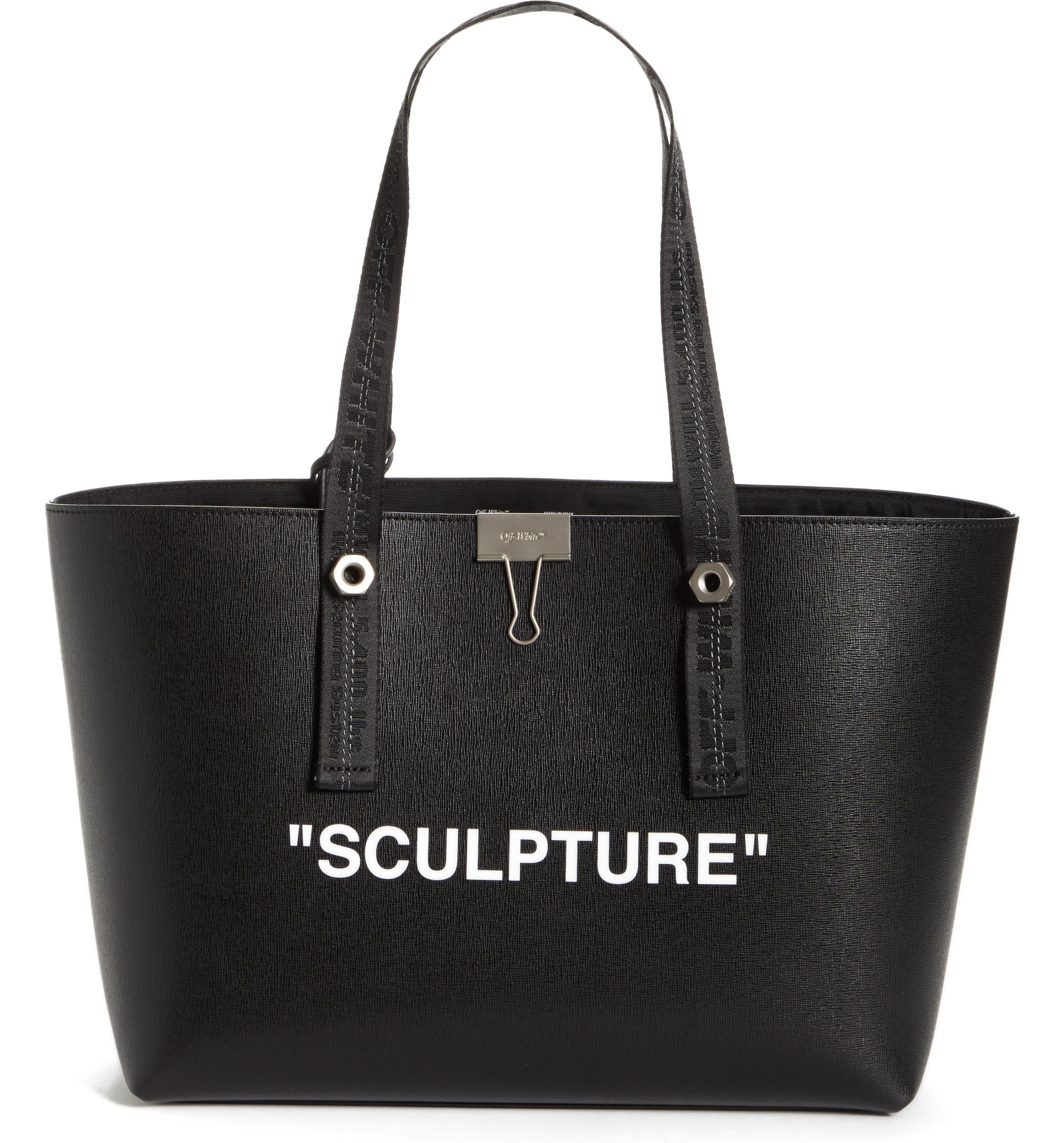 Off-White Sculpture Leather Tote | Nordstrom