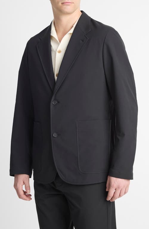 Vince Tech Dobby Sport Coat Black at Nordstrom,