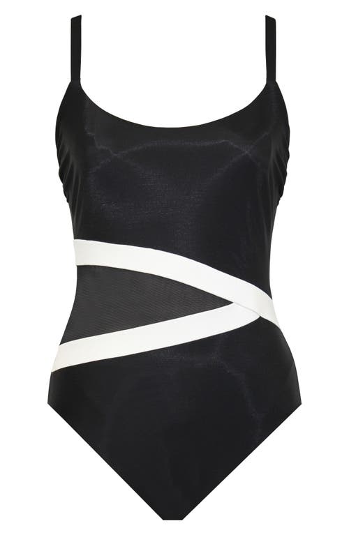 MIRACLESUIT MIRACLESUIT® SPECTRA LYRA UNDERWIRE ONE-PIECE SWIMSUIT 