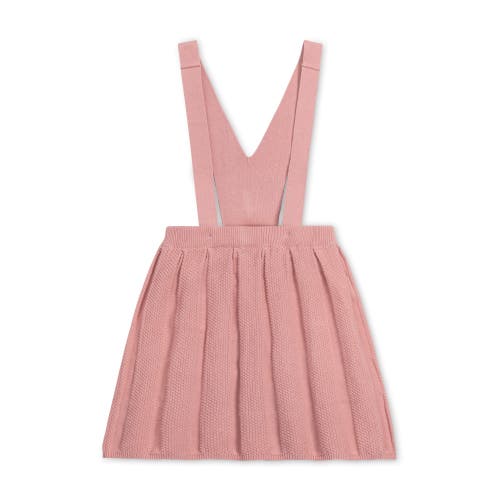 Hope & Henry Girls' Pleated Sweater Skirtall, Kids In Rose