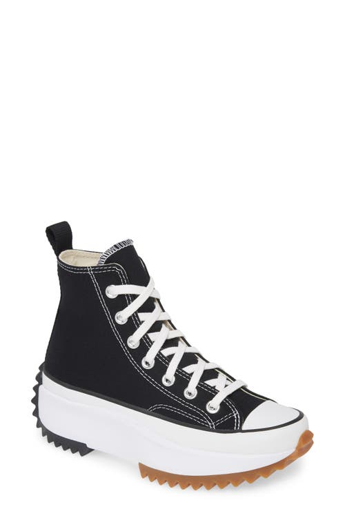 Shop Converse Chuck Taylor® All Star® Run Star Hike High Top Platform Sneaker In Black/white/gum