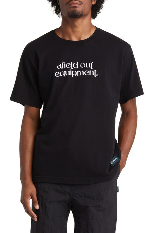 Equipment Graphic T-Shirt in Black