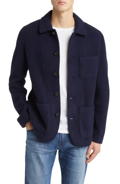 Men's Blue Wool Coats | Nordstrom