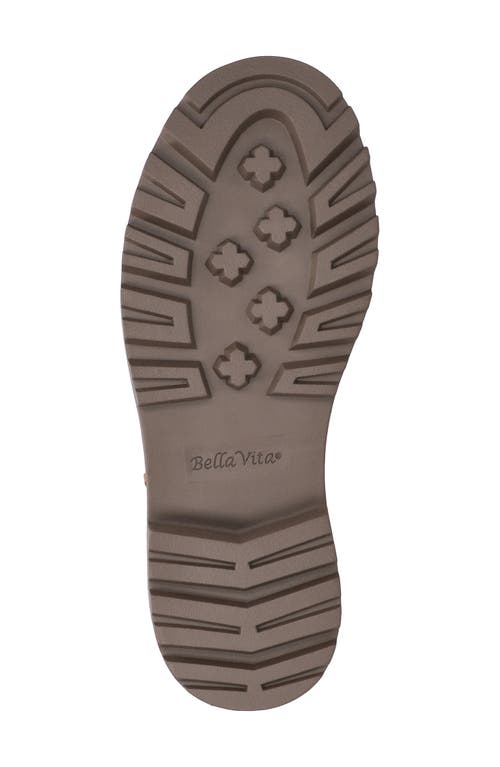 Bella Vita Quincy Mary Jane Flat In Camel Leather