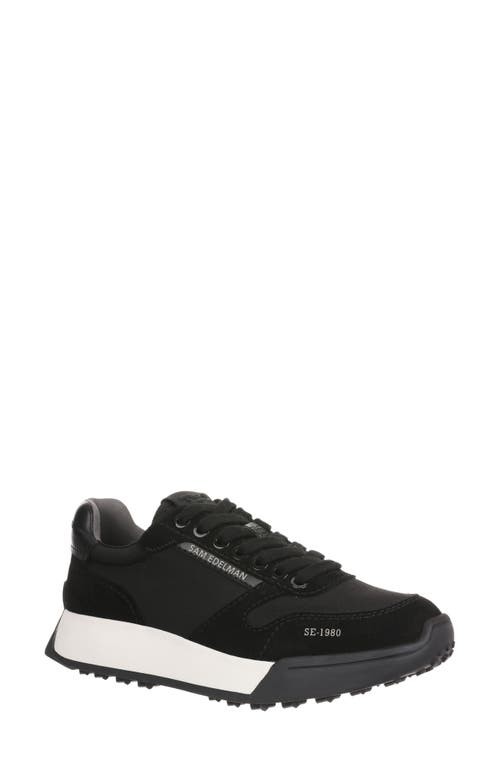 Sam Edelman Layla Sneaker Black In Black