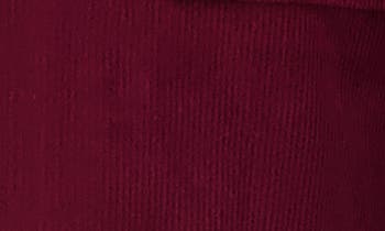 Robert Graham Corduroy Shirt Jacket In Burgundy