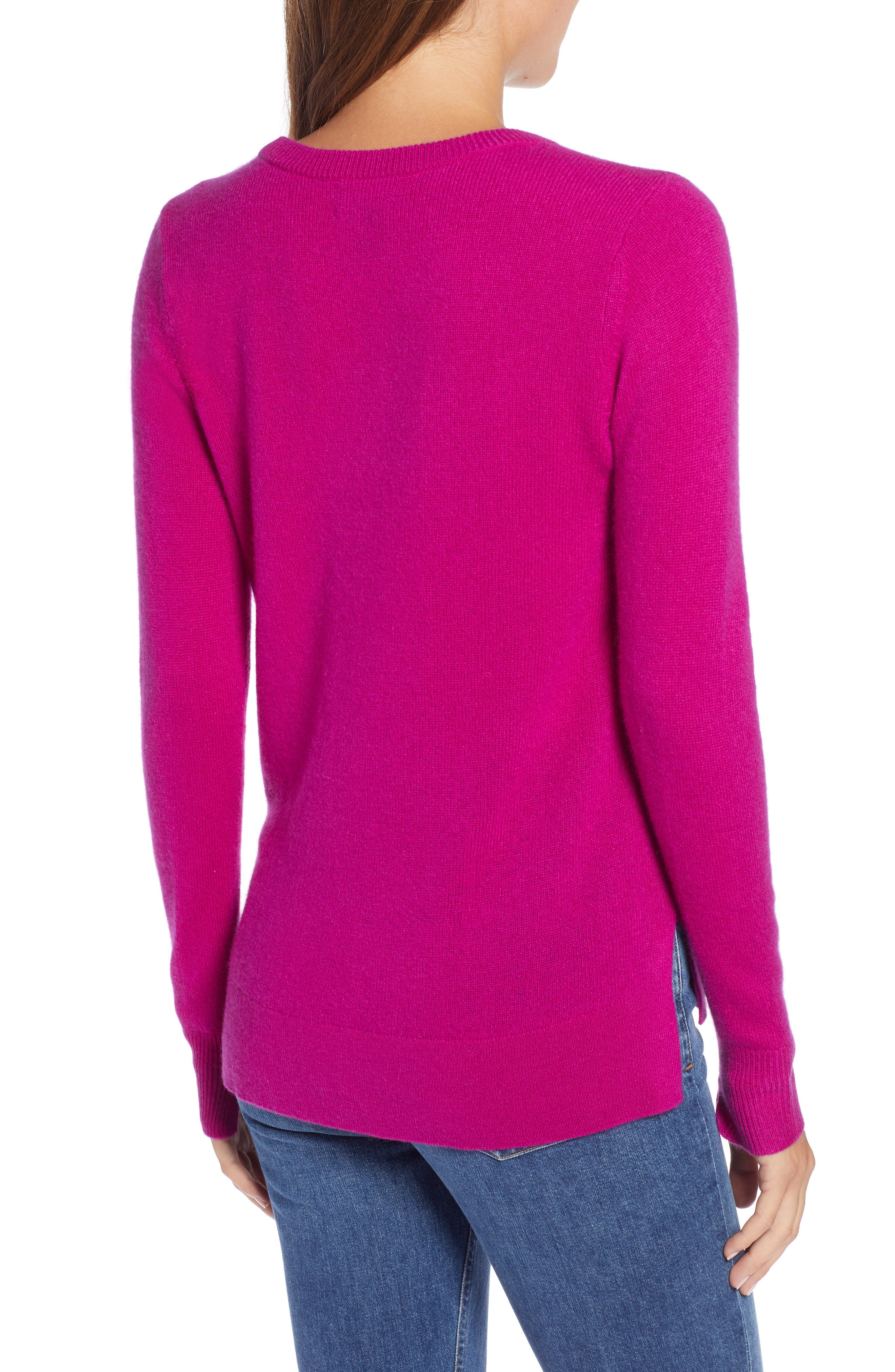 halogen crewneck cashmere sweater