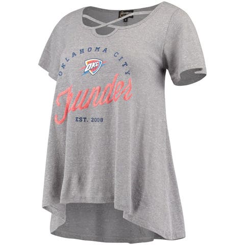 Kansas City Royals Nike Women's Armed Forces Tri-Blend V-Neck T-Shirt -  Heather Gray