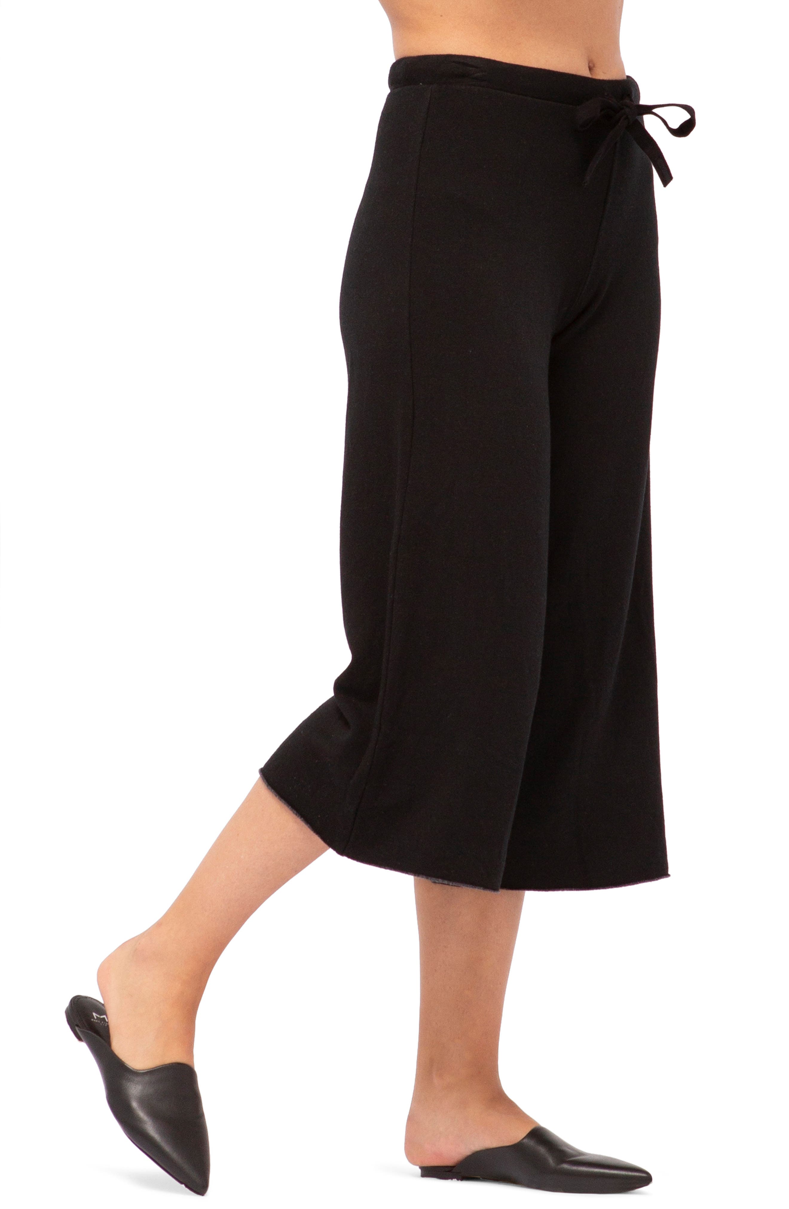 Stateside Crop Sweatpants, Black