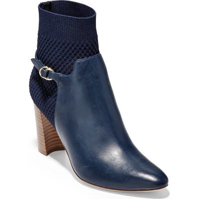 Cole Haan Camille Water Resistant Bootie B - Blue