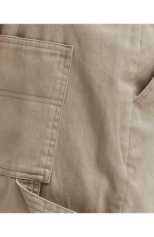 Shop Barbour Elisha Cotton Cargo Pants In Pepper Brown