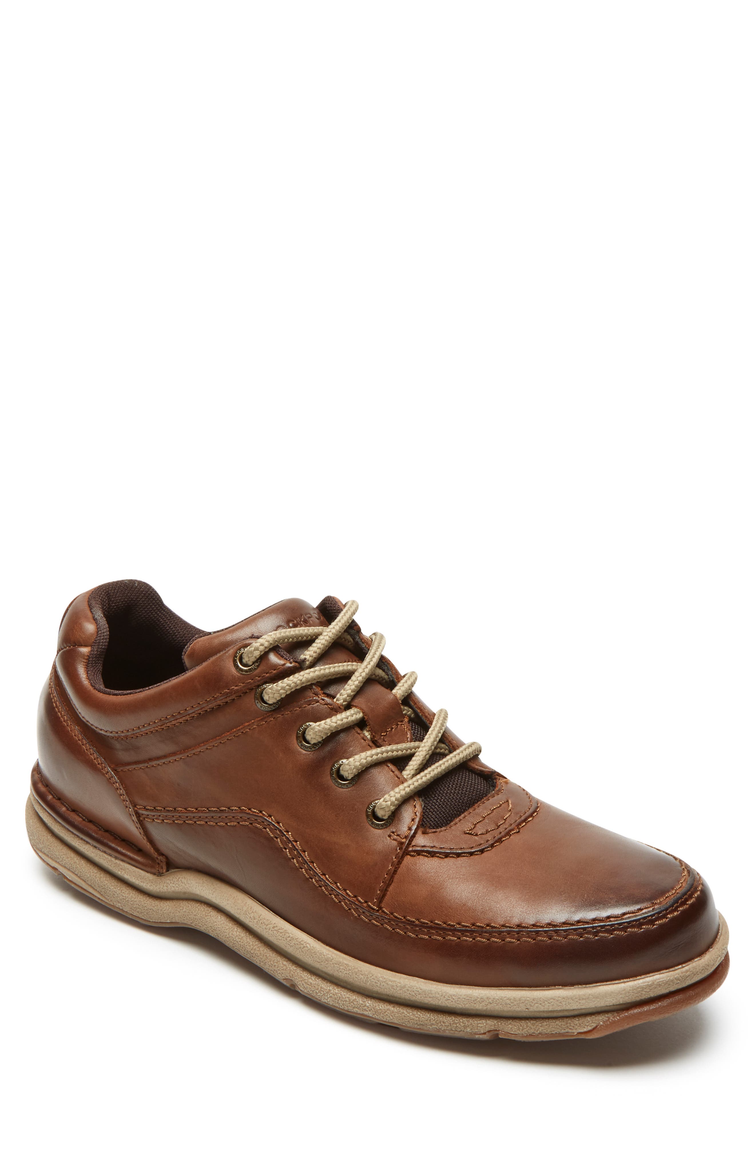 Rockport 'World Tour Classic' Oxford in Chocolate | Smart Closet