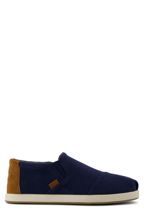 Shop Toms Alp Fwd Mid Slip-on Sneaker In Navy