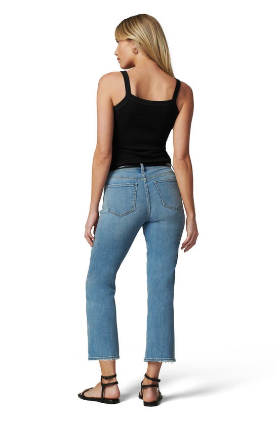 Shop Joe's The Callie High Waist Crop Bootcut Jeans In Unapologetic Blue
