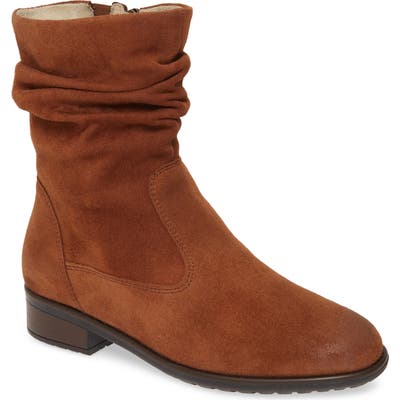 Ara Lexi Slouch Boot- Brown