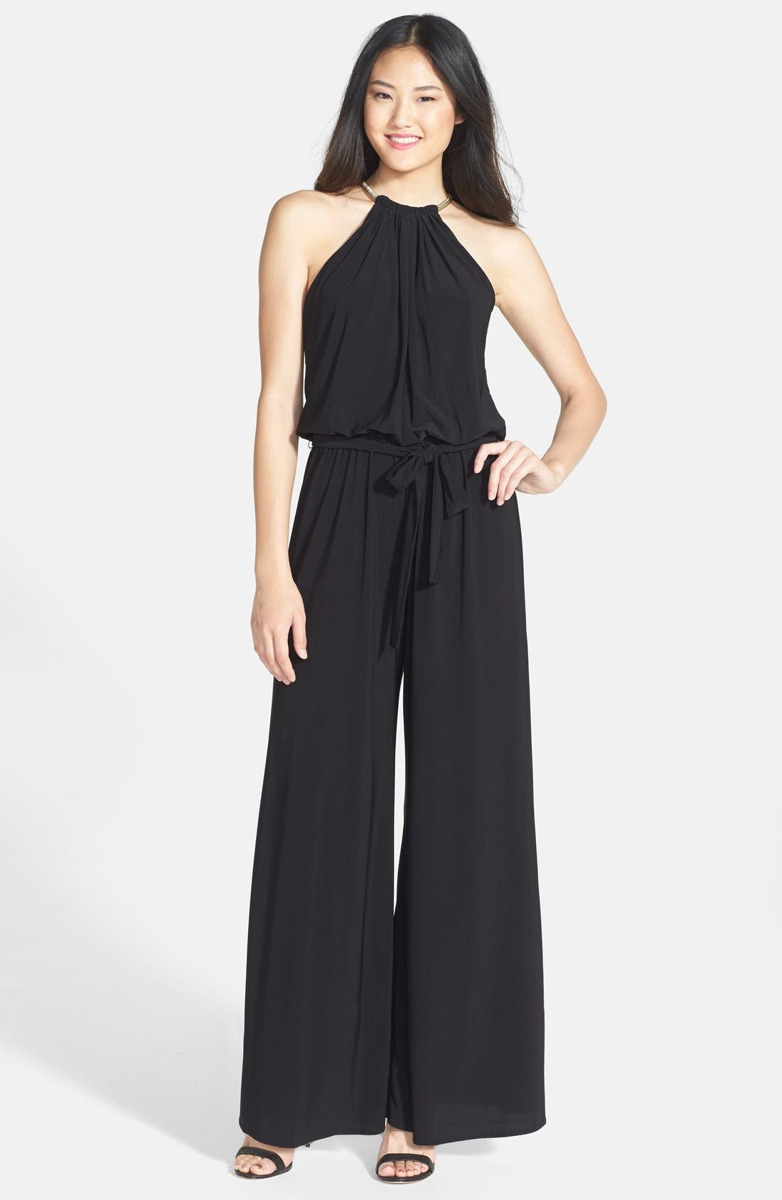 Xscape Blouson Jersey Jumpsuit Nordstrom