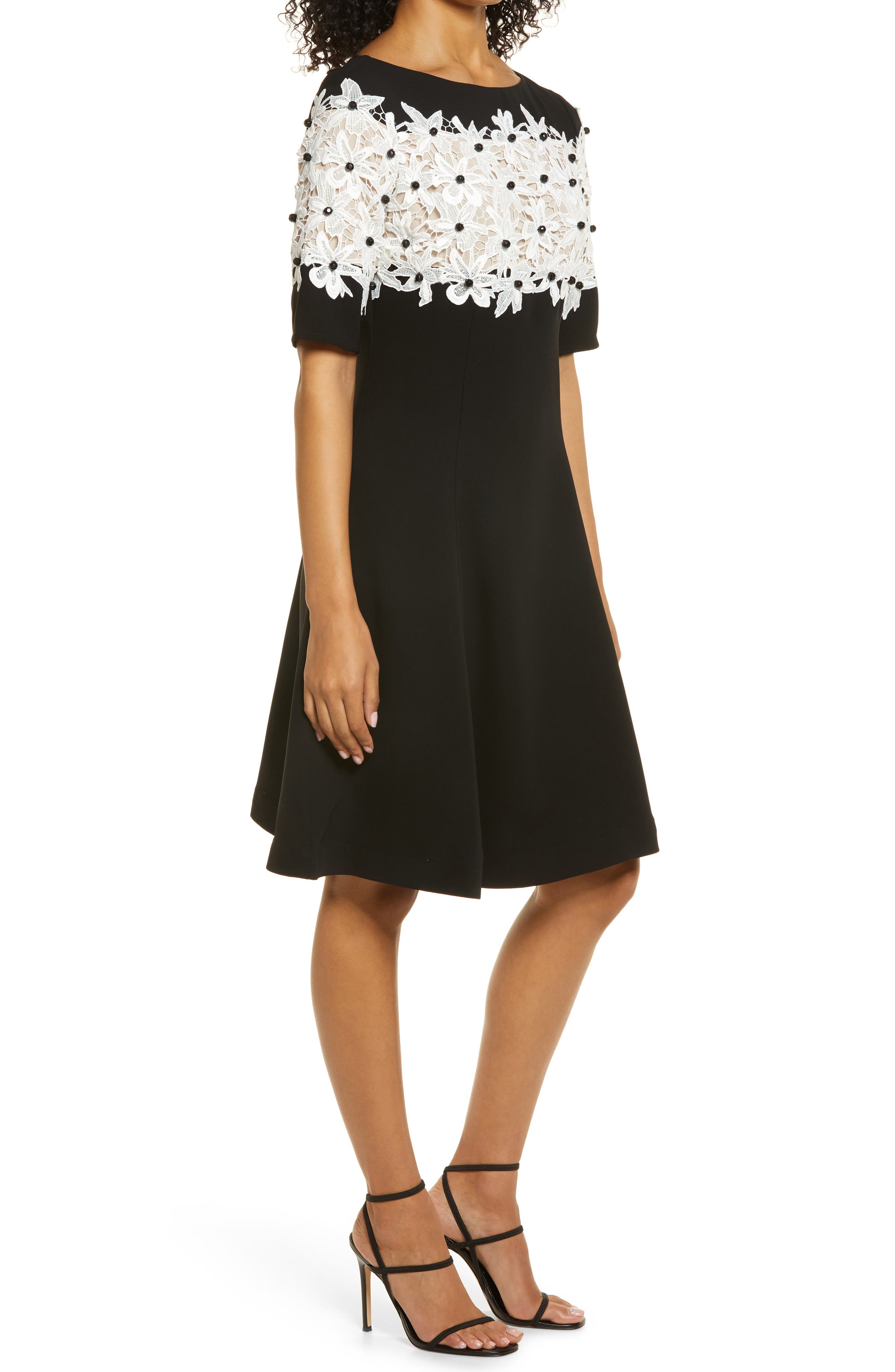 shani floral lace dress