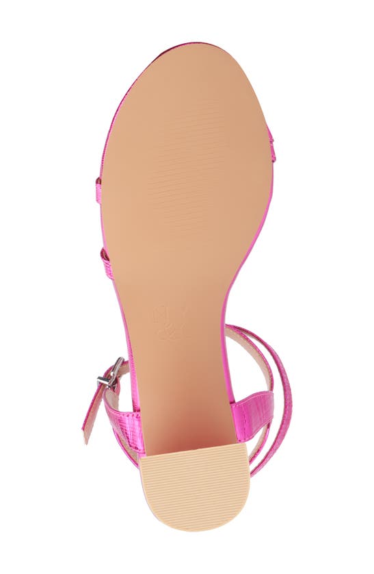 Shop New York And Company Laina Block Heel Sandal In Pink