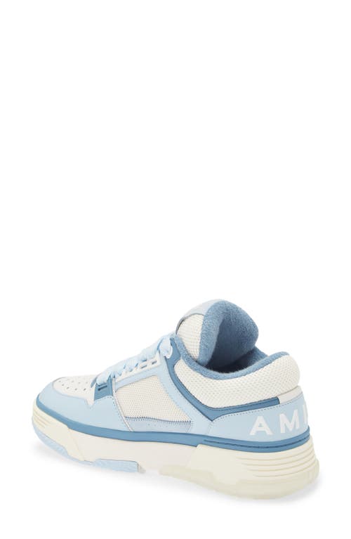 Shop Amiri Ma-1 Platform Sneaker In Alabaster Blue