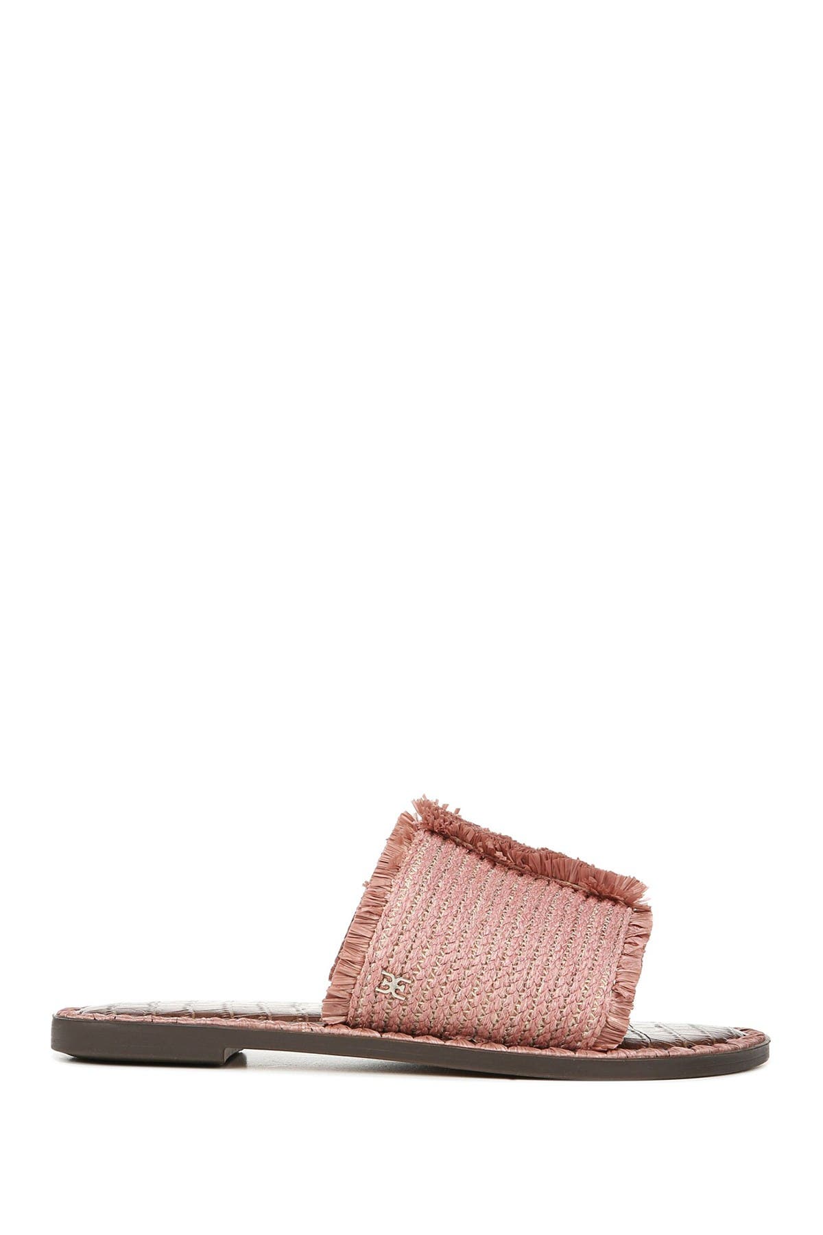 sam edelman glenda raffia slide sandal