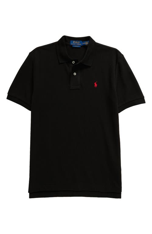 POLO RALPH LAUREN POLO RALPH LAUREN KIDS' SOLID PIQUÉ KNIT POLO 