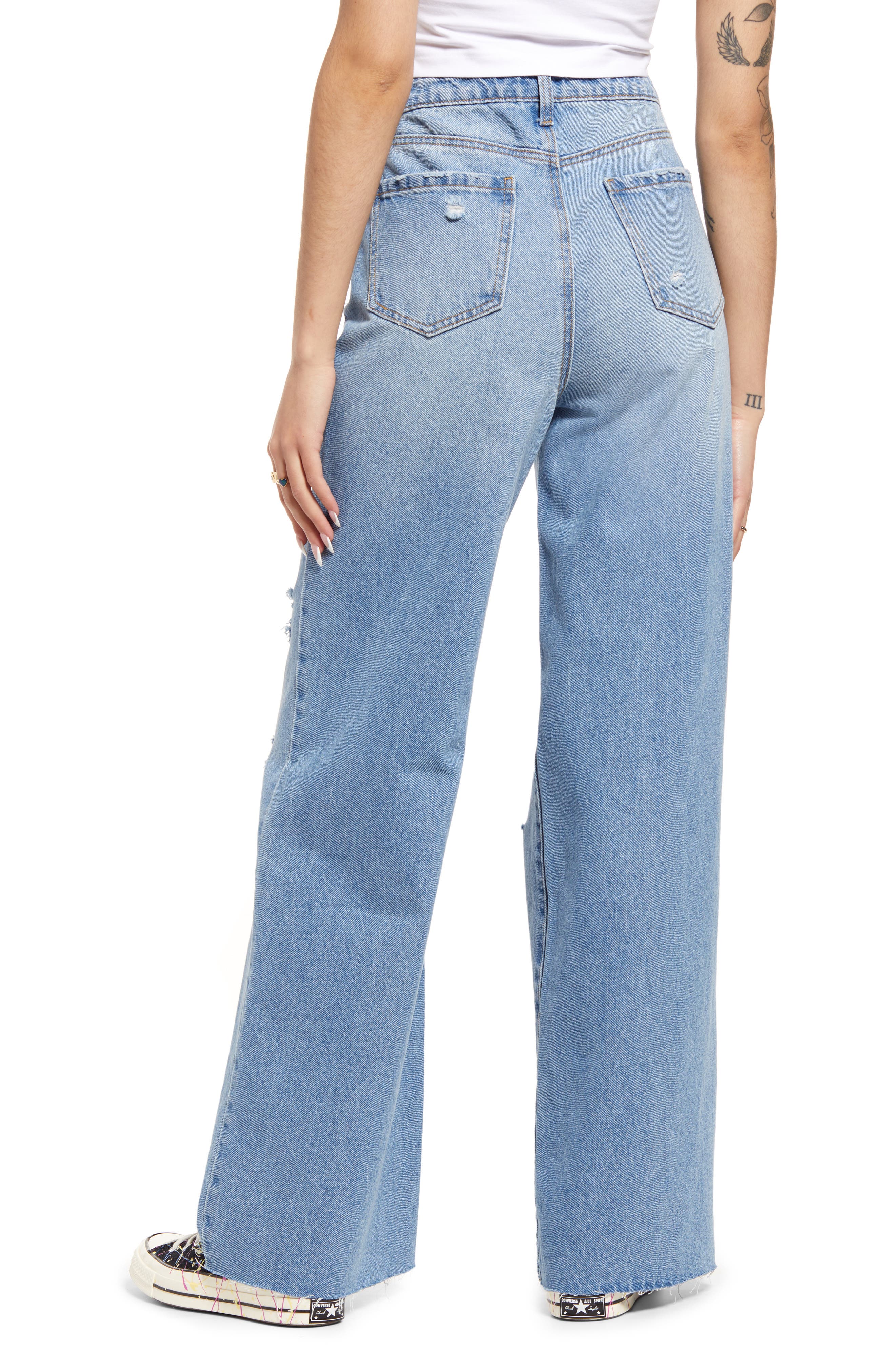 BP. Ripped Wide Leg Jeans | Nordstrom