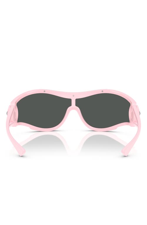 Shop Versace 180mm Irregular Sunglasses In Pink